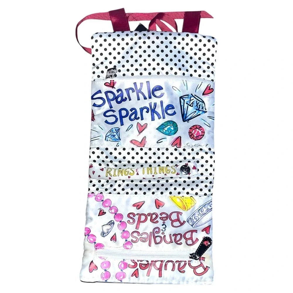 Brighton So Chic du Jour Jewelry Roll 12” x 6.25